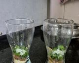 A picture of step 2 of Sattu Sharbat.