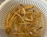 Hình bước làm 1 của món Bông Kim Châm Kho Rau Củ Chay