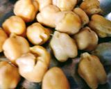 A picture of step 1 of Punjabi Chole(Chickpeas Curry).
