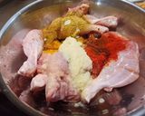 A picture of step 1 of Chicken tandoor.