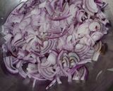 A picture of step 1 of Aloo Chicken Salan.