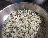 A picture of step 1 of Black gram vada.