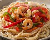 Foto del paso 6 de la receta Fideos de arroz con gambas
