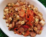 Foto langkah ke 5 dari resep Tahu Telur Sosis.