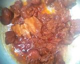 A picture of step 4 of Beef biryani rice.