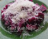 Salad Buah Naga #SaladAction langkah memasak 2 foto