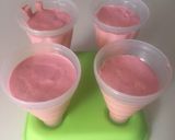 A picture of step 3 of Strawberry ice cream.