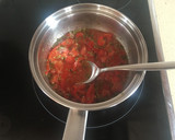 Foto del paso 2 de la receta: Berenjena, tomate especiado y rulo de cabra