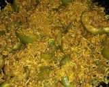 A picture of step 8 of Stuffed Capsicum.