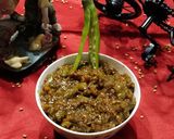 A picture of step 4 of Methi ki laugi.