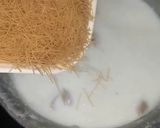 A picture of step 3 of Milky sawaiyan.