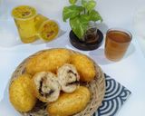 Foto langkah ke 9 dari resep Roti Goreng Pisang Coklat Tanpa Ulen.