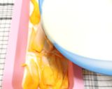Foto langkah ke 5 dari resep Puding Cheese Labu Parang Dengan Vla Coklat.
