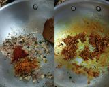 A picture of step 2 of Masala Rice in Buttermilk.