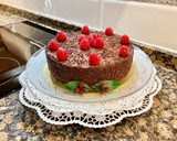 Foto del paso 25 de la receta: Tarta de queso con chocolate y ganache “sin gluten“