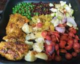 Grill chicken with vegetables and pineapple healthy daid plan recipe step 2 photo