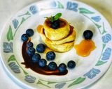 A picture of step 2 of   Fluffy Japanese Pancakes (whole Wheat).