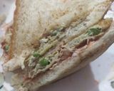 A picture of step 4 of Club sandwich 😍.