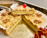Foto del paso 15 de la receta: Pastel con crema, manzanas y nueces (Cake with cream, apples and nuts)