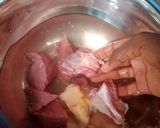 A picture of step 8 of Sweet Potato Leaf Sauce.