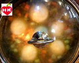 صورة لخطوة 7 من وصفة الخرشوف(الأرضي شوكي) بالخضار وزيت الزيتون