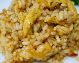 Foto del paso 7 de la receta: Arroz con pasta de curry amarillo y pollo