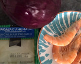 Foto del paso 1 de la receta: Carpaccio de bacalao ahumado sobre cama de lombarda