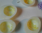 A picture of step 3 of Simple deviled eggs.