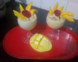 A picture of step 4 of Mango vermicelli kheer.
