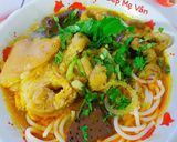 Hình bước làm 7 của món Bún bò giò heo