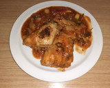Foto del paso 1 de la receta: Muslo de pollo con salsa de verdura