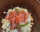 A picture of step 4 of Manipur style Chana Kanghou / kala chana.