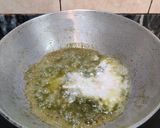 A picture of step 5 of DHANIA PANEER without ONION GARLIC....