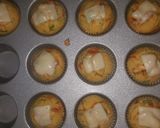 Foto del paso 4 de la receta Magdalenas de cúrcuma con chorizo y cebollino