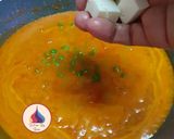 A picture of step 3 of Matar paneer.