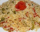 A picture of step 6 of Egg fried rice.
