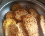 Foto del paso 5 de la receta: Milanesas de berenjena y puré de zapallo