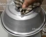 A picture of step 10 of Soft Ragi puttu.