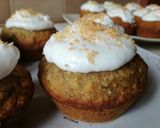 Vegan kókuszos - banános muffin recept fázis 4 fotója
