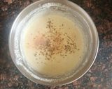 A picture of step 3 of Sattu mini chillas.