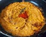 A picture of step 4 of Chicken Pakeeza.