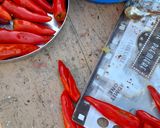 लाल मिर्च का अचार (lal mirch ka achar recipe in Hindi) रेसिपी चरण 2 फोटो