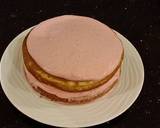 White Chocolate Layer Cake Filled with Strawberry Mousse and Frosted with Whipped Strawberry White Chocolate Ganache recipe step 27 photo