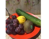 Foto langkah ke 1 dari resep Diet Juice Cucumber Grape Lemon Kiwi.