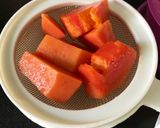 Foto langkah ke 3 dari resep Mpasi 6month pepaya, pisang with chia seed.