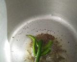 A picture of step 1 of Veg vermicelli (in pressure cooker).