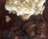 Foto del paso 3 de la receta: Carne con salsa de champiñones y puré