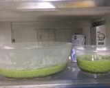 Foto langkah ke 5 dari resep 10. Puding Lumut Coklat.