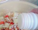 A picture of step 4 of Chana chat.