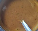 A picture of step 6 of Maa di daal with twist.